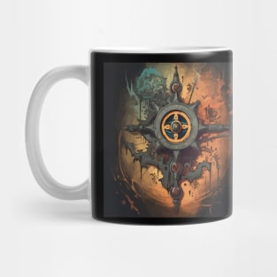 MTG | Faded Guild Wheel, gamer Mug